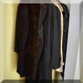 H16. Coat with fur collar and lining. 